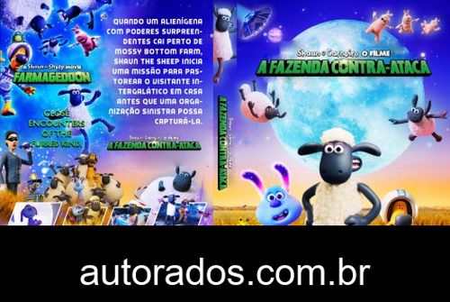 Shaun, o Carneiro, o Filme: A Fazenda Contra-Ataca (2020) DVD-R AUTORADO –