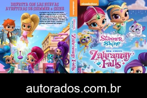 Shimmer & Shine Bem-Vindos à Zahramay Falls (2018) DVD-R OFICIAL –