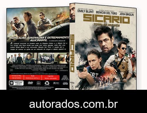 Sicario – Terra de Ninguém (2016) DVD-R OFICIAL –