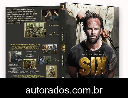 Six – 1ª Temporada Completa (2017) DVD-R AUTORADO –