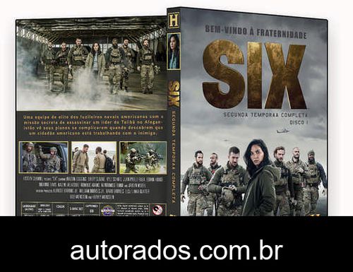 Six – 2ª Temporada Completa (2018) DVD-R AUTORADO –