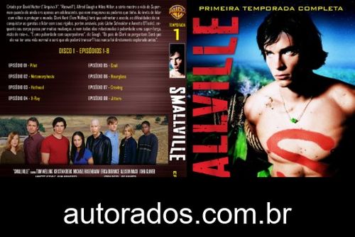 Smallville 1ª temporada Completa (2001) DVD-R OFICIAL –