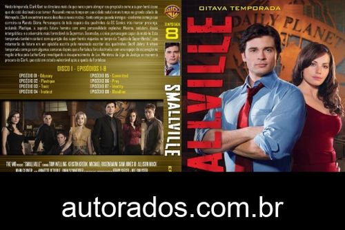Smallville 8ª temporada Completa (2008) DVD-R OFICIAL –