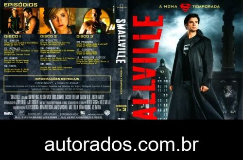 Smallville 9ª temporada Completa (2009) DVD-R OFICIAL –