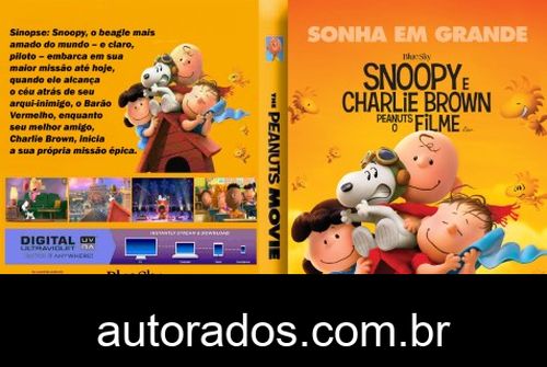 Snoopy & Charlie Brown: Peanuts, o Filme (2015) DVD-R OFICIAL –