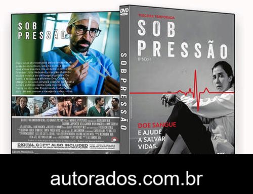 Sob Pressão 3ª temporada Completa (2019) DVD-R AUTORADO –