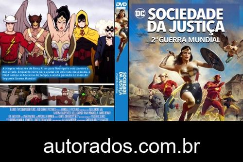 Sociedade da Justiça: 2ª Guerra Mundial (2021|) DVD-R AUTORADO –