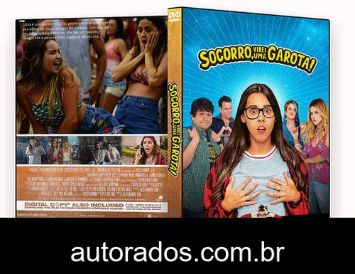 Socorro, Virei uma Garota! (2019) DVD-R AUTORADO –