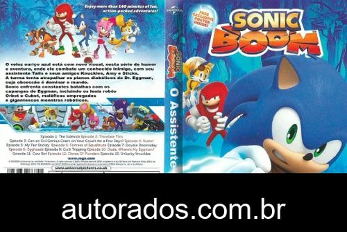 Sonic Boom – o Assistente (2017) DVD-R OFICIAL –