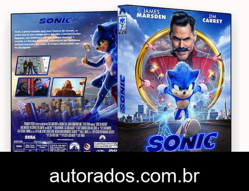 Sonic: O Filme (2020) DVD-R OFICIAL –