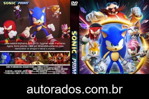 Sonic Prime 1ª Temporada Completa (2022) DVD-R AUTORADO –