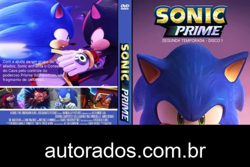 Sonic Prime 2ª Temporada Completa (2023) DVD-R AUTORADO –