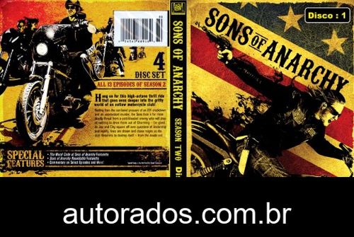 Sons of Anarchy – 2ª temporada Completa DVD-R AUTORADO –