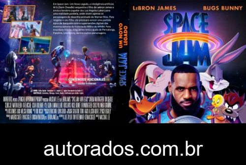 Space Jam: Um Novo Legado (2021) DVD-R OFICIAL –