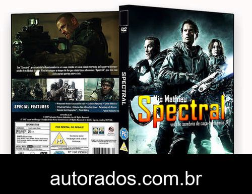 Spectral (2016) DVD-R AUTORADO –