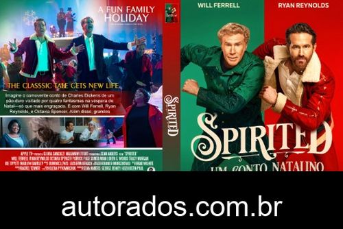 Spirited: Um Conto Natalino (2022) DVD-R AUTORADO –
