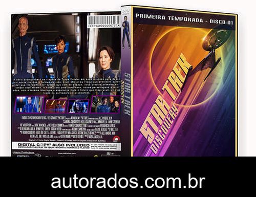 Star Trek Discovery – 1ª Temporada Completa (2017) DVD-R AUTORADO –