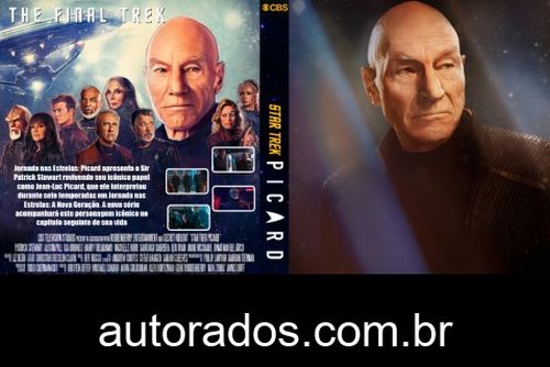 Star Trek: Picard 3ª Temporada Completa (2023) DVD-R AUTORADO –