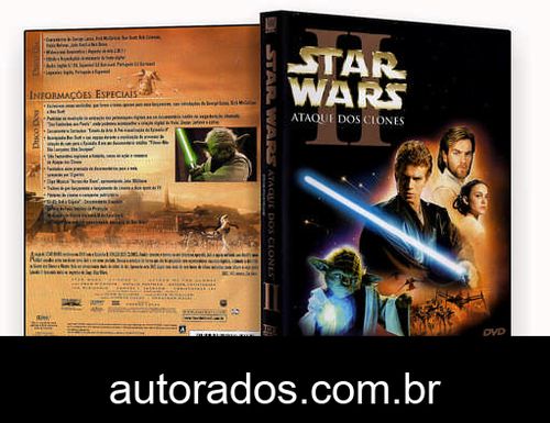 Star Wars: Episódio II – Ataque dos Clones (2002) DVD-R OFICIAL –