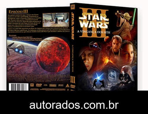 Star Wars: Episódio III – A Vingança dos Sith (2005) DVD-R OFICIAL –
