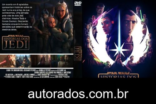 Star Wars: Histórias dos Jedi 1ª Temporada Completa (2022) DVD-R AUTORADO –