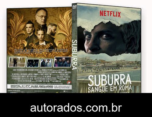 Suburra: Sangue em Roma 2ª temporada Completa (2019) DVD-R AUTORADO –