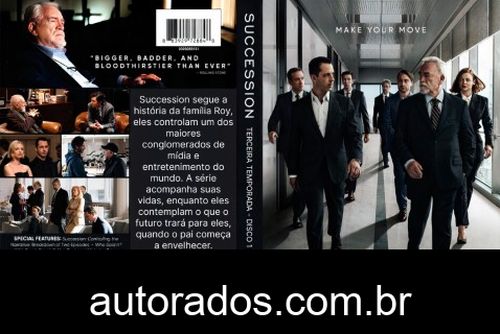 Succession 3ª Temporada Completa (2021) DVD-R AUTORADO –