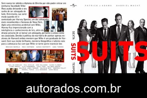 Suits – 6ª Temporada Completa (2017) DVD-R AUTORADO –