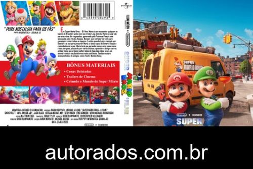 Super Mario Bros. – O Filme (2023) DVD-R AUTORADO –