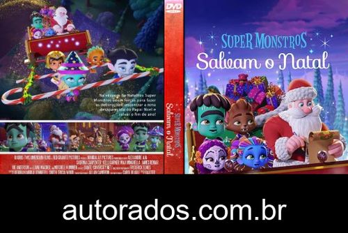 Super Monstros Salvam o Natal (2019) DVD-R AUTORADO –