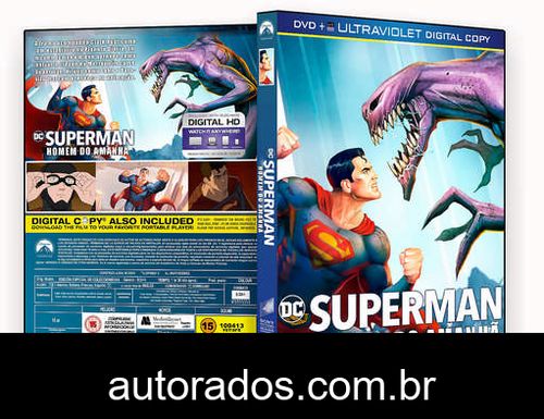 Superman: Homem do Amanhã (2020) DVD-R OFICIAL –