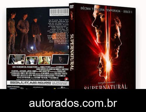 Supernatural 13ª Temporada Completa (2017) DVD-R OFICIAL –