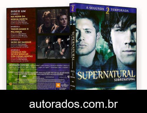Supernatural 2ª Temporada Completa (2006) DVD-R OFICIAL –