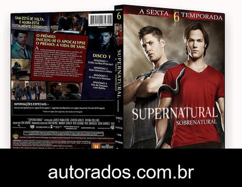 Supernatural 6.ª Temporada Completa (2010) DVD-R OFICIAL –