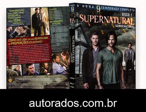 Supernatural 9ª Temporada Completa (2014) DVD-R OFICIAL –