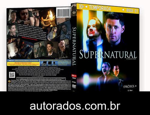 Supernatural – 10ª Temporada Completa (2015) DVD-R OFICIAL –