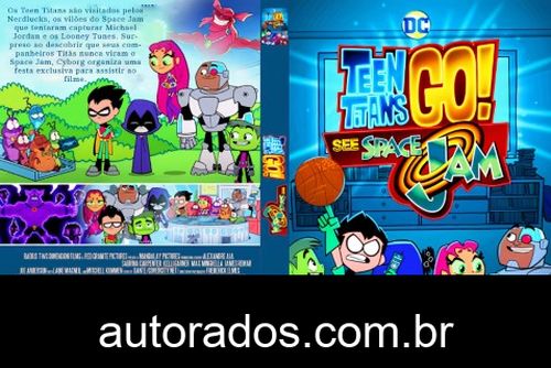 Teen Titans Go! See Space Jam (2021) DVD-R AUTORADO –