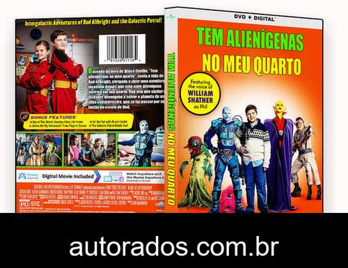 Tem Alienígenas no meu Quarto (2018) DVD-R AUTORADO –