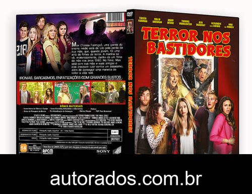 Terror nos Bastidores (2015) DVD-R OFICIAL –