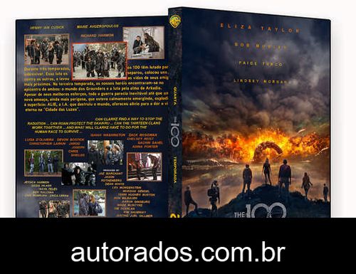 The 100 4ª Temporada Completa (2017) DVD-R AUTORADO –