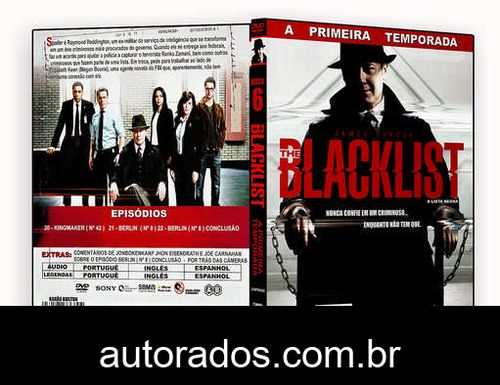 The Blacklist – 1ª Temporada Completa (2013) DVD-R OFICIAL –