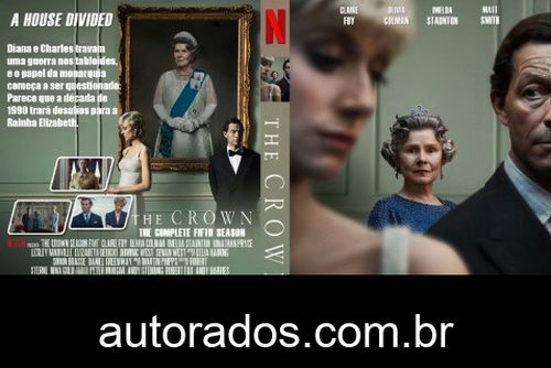 The Crown 5ª Temporada Completa (2022) DVD-R AUTORADO –
