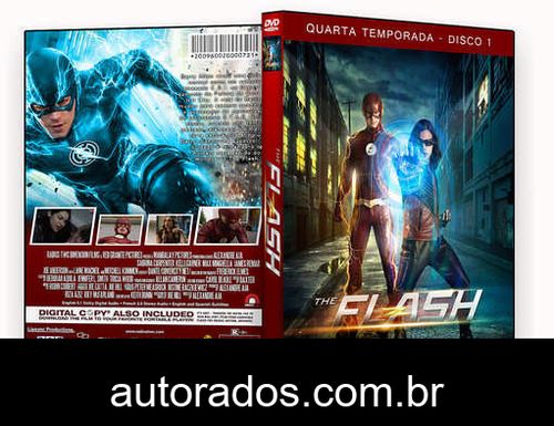 The Flash 4ª Temporada Completa (2017) DVD-R OFICIAL –