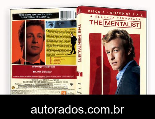 The Mentalist 2ª Temporada Completa (2009) DVD-R OFICIAL –