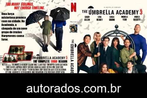 The Umbrella Academy 3ª Temporada Completa (2022) DVD-R AUTORADO –