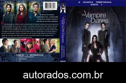 The Vampire Diaries 4ª Temporada Completa (2012) DVD-R AUTORADO –