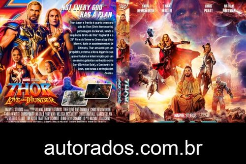 Thor: Amor e Trovão (2022) DVD-R OFICIAL –