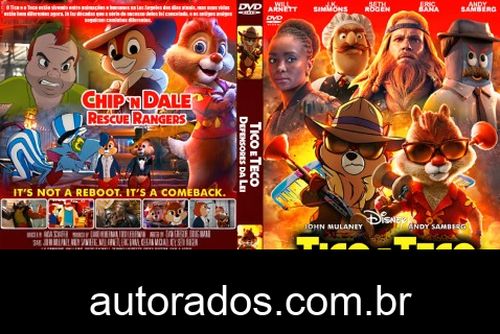 Tico e Teco: Defensores da Lei (2022) DVD-R AUTORADO –