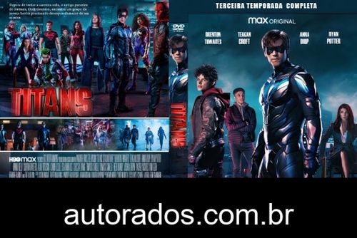 Titãs 3ª Temporada Completa (2021) DVD-R AUTORADO –