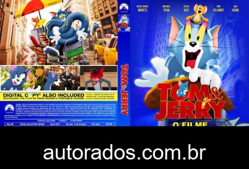 Tom & Jerry: O Filme (2021) DVD-R OFICIAL –